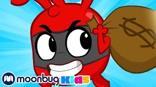 MORPHLE ROBS A BANK  Morphle and friends  Cartoons for Kids  Mila and Morphle TV [upl. by Shaikh]