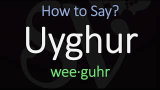 How to Pronounce Uyghur CORRECTLY Meaning amp Pronunciation [upl. by Lifton413]