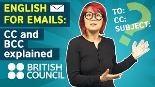 English for Emails Cc and Bcc explained [upl. by Nettie]