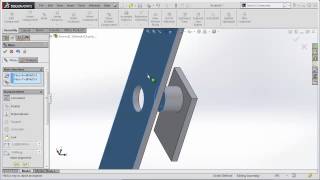 Solidworks Rotary Motor Animation [upl. by Yellek]