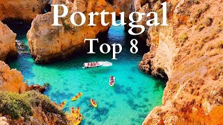 8 Best Places to VIsit in Portugal  Travel Guide [upl. by Gelb104]