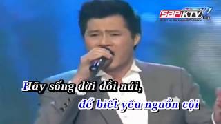 Khát vọng  KARAOKE   Quang Dũng [upl. by Rubbico366]