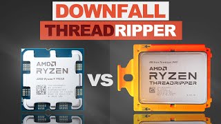 16 vs 24 CORES — 7950X vs Threadripper 3960X [upl. by Guerin871]