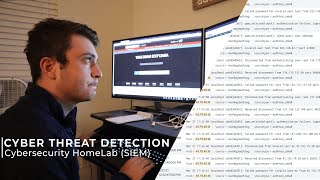 Cybersecurity Homelab  Detecting Cyber Threats SIEM [upl. by Sulokcin440]