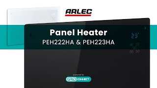 ARLEC  PEH222HA amp PEH223HA Smart Convection Heater – setup and installation guide [upl. by Acimat]