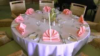 Setting Banquet Tables Training Video [upl. by Alyce]