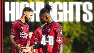 AC Milan 40 ESS  LoftusCheek scores three  Highlights [upl. by Anallij]