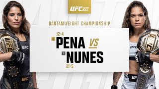 UFC 277 Amanda Nunes vs Julianna Pena 2 HIGHLIGHTS [upl. by Niamjneb111]