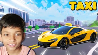 I became a SUPERCAR TAXI DRIVER  ROBLOX [upl. by Giulia]