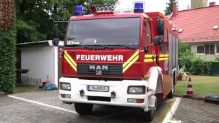 Nach Vollbrand  Freiwillige Feuerwehr MünchenFreimann wieder einsatzbereit [upl. by Ettenej]