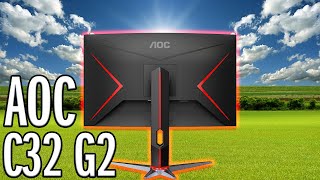 AOC 32 inch Curved Gaming Monitor C32G2 [upl. by Trygve650]