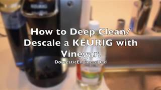 How to Clean amp Descale a Keurig with Vinegar [upl. by Mandel883]