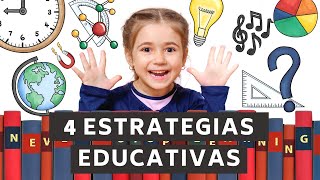 4 ESTRATEGIAS EDUCATIVAS INNOVADORAS [upl. by O'Connor]