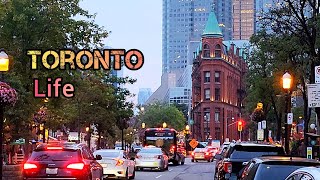 Toronto life Downtown Toronto Ontario Canada 4K [upl. by Ailsa707]