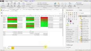 Using Color Scale for Power BI Conditional Formatting for a Date field [upl. by Llerrod10]