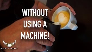 How To Make CappuccinoLatte Milk At Home [upl. by Melmon]