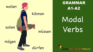 Learn German  German Grammar  Modalverben  Modal verbs  A1 [upl. by Leiva]