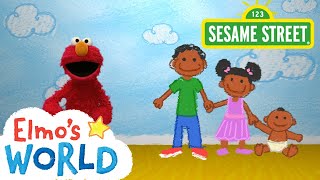 Sesame Street Siblings  Elmos World [upl. by Sig]