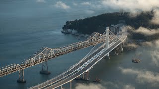 Three Years of Construction the Bay Bridge  Time Lapse [upl. by Ver]