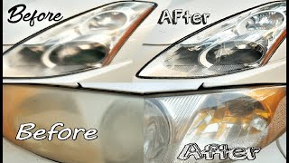 How To Clean Headlights Easy Simple [upl. by Ttelrahc]