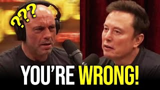 Joe Rogan Brutally Fact Checks ELON MUSK [upl. by Finah]