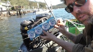 Four stroke carburettor synchronisation [upl. by Eekcaj]