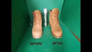 How to clean nubuck leather shoes [upl. by Henarat]