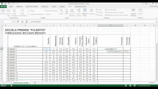 Excel Promedio y Promedio Truncado [upl. by Anitan]