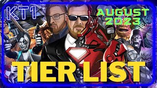 August 2023 Updated Tier List MCOC Champion Ranking [upl. by Wendelina]