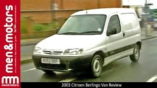 2003 Citroen Berlingo Van Review [upl. by Anailuj]