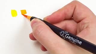 GenCrafts Watercolor Brush Pens [upl. by Anerhs]