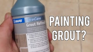 Can you paint Grout Grout Refresh REVIEW [upl. by Picker159]