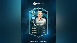 Valverde LaLiga POTM SBC Card Coming  FIFA 23 [upl. by Zulaledairam758]