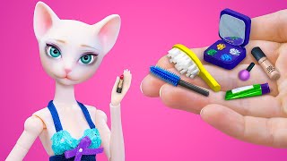 18 Mini Pomysłów DIY dla Barbie Kosmetyki dla Lalek [upl. by Atneciv680]