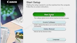 How to install Canon e470 printer using its full feature driver [upl. by Yartnod]