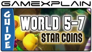 New Super Mario Bros U  Soda Jungle7 Wiggler Stampede Star Coins Guide amp Walkthrough [upl. by Pasol]