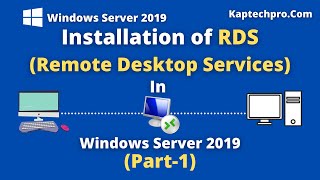 Installation of Remote Desktop Services In Server 2019 [upl. by Moreta]