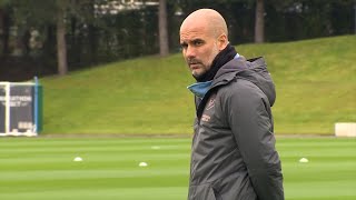 Pep Guardiolas reaction when players are late to training [upl. by Trudey875]