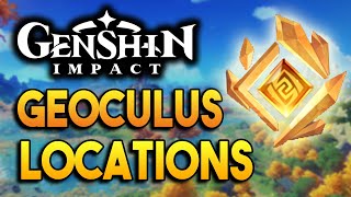 All Geoculus Locations 【Genshin Impact】 [upl. by Eboh]