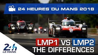 🇬🇧 Differences between a LMP1 and a LMP2 car  24 Heures du Mans 2018 [upl. by Sperry]