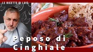 Peposo Toscano di Cinghiale [upl. by Petes791]