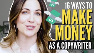 What Does A Copywriter Do 16 Ways To Make Money Copywriting [upl. by Betz]