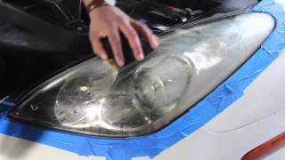 How To Restore Headlights The Correct Way [upl. by Airekat506]