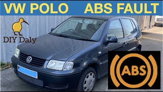 VW Polo ABS Fault Fixed 01276 code [upl. by Ulu]