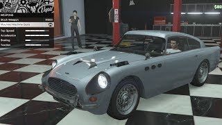 GTA 5  DLC Vehicle Customization  Dewbachee JB 700W James Bond Aston Martin DB5 and Review [upl. by Ennobe]