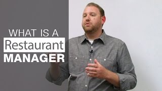 What is the Role of a Restaurant Manager [upl. by Ahsets165]