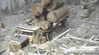 Old Logging footage Part II [upl. by Ebberta334]