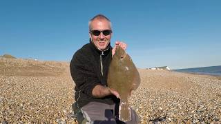 Huge Plaice from Seaford Beach [upl. by Ijat185]