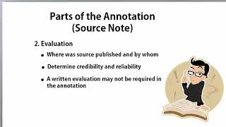 How to Write an Annotated Bibilography Part 2 [upl. by Ylera]