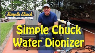 Simple Chuck Water Deionizer with Kanzle Pressure Washer [upl. by Riaj]